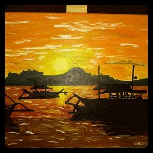 Acrylic Painting canvas 16×20